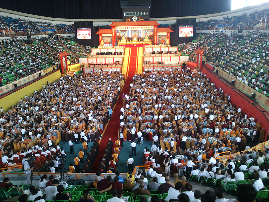 佛法的精神內涵與佛教文化,自我生命的提升,靈鷲山水陸空大法會,國際供佛齋僧大法會,齋僧