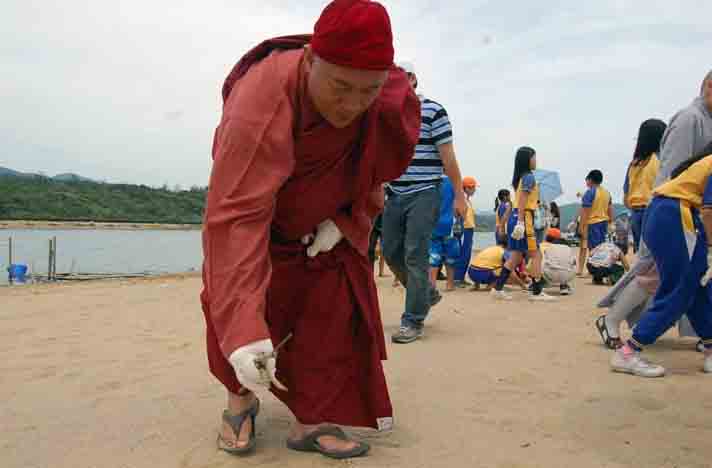 靈鷲山 禪修 平安禪 心道法師 環保 地球 竹巴法王