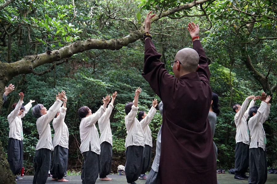 靈鷲山 平安禪 禪修 心道法師 福隆 綠化