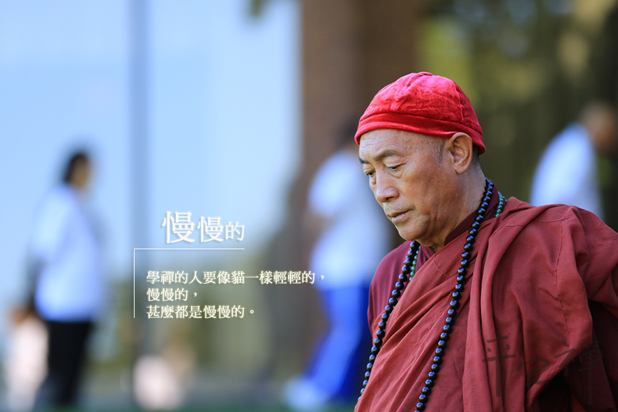 靈鷲山,平安禪,禪修,心道法師,禪坐,健康,修行,放鬆,慢