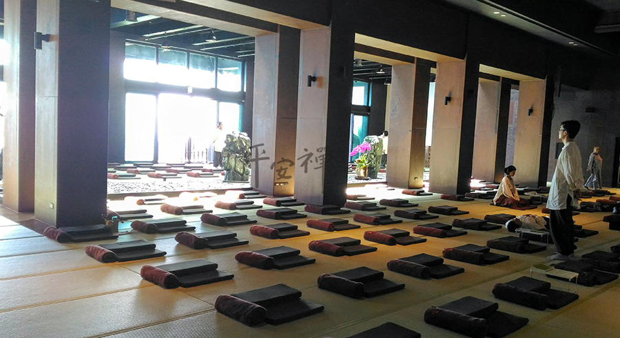 靈鷲山,平安禪,心道法師,法工,禪堂,禪修,寧靜