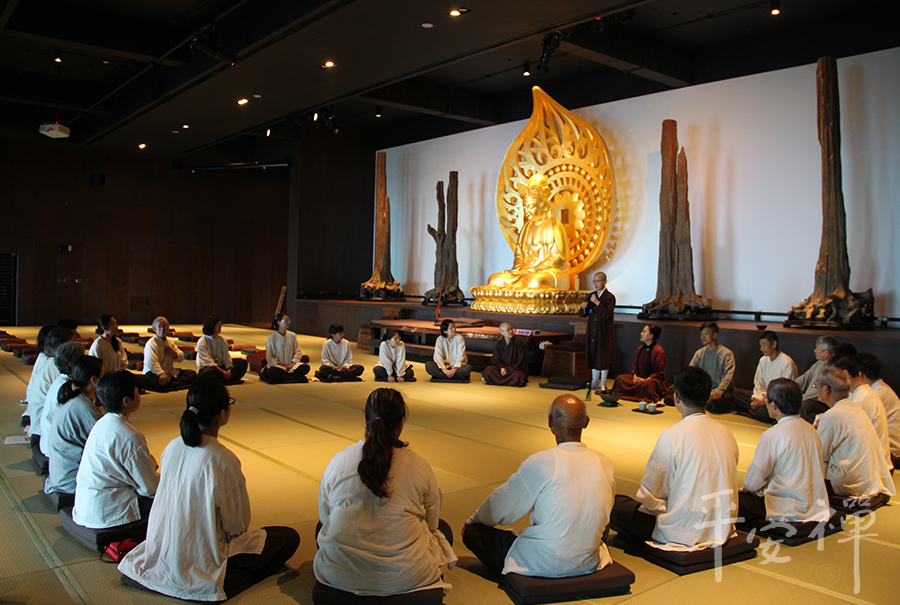 發心護持,五星級的修行道場,禪堂又稱選佛場,我站在抉擇的十字路口,靈鷲山,心道法師, 平安禪