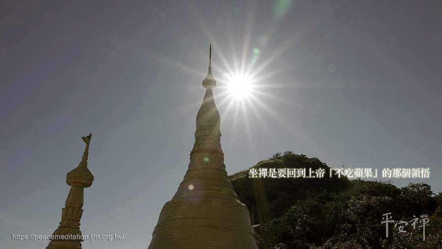 靈鷲山,心道法師,禪修,天使,上帝,蘋果,坐禪