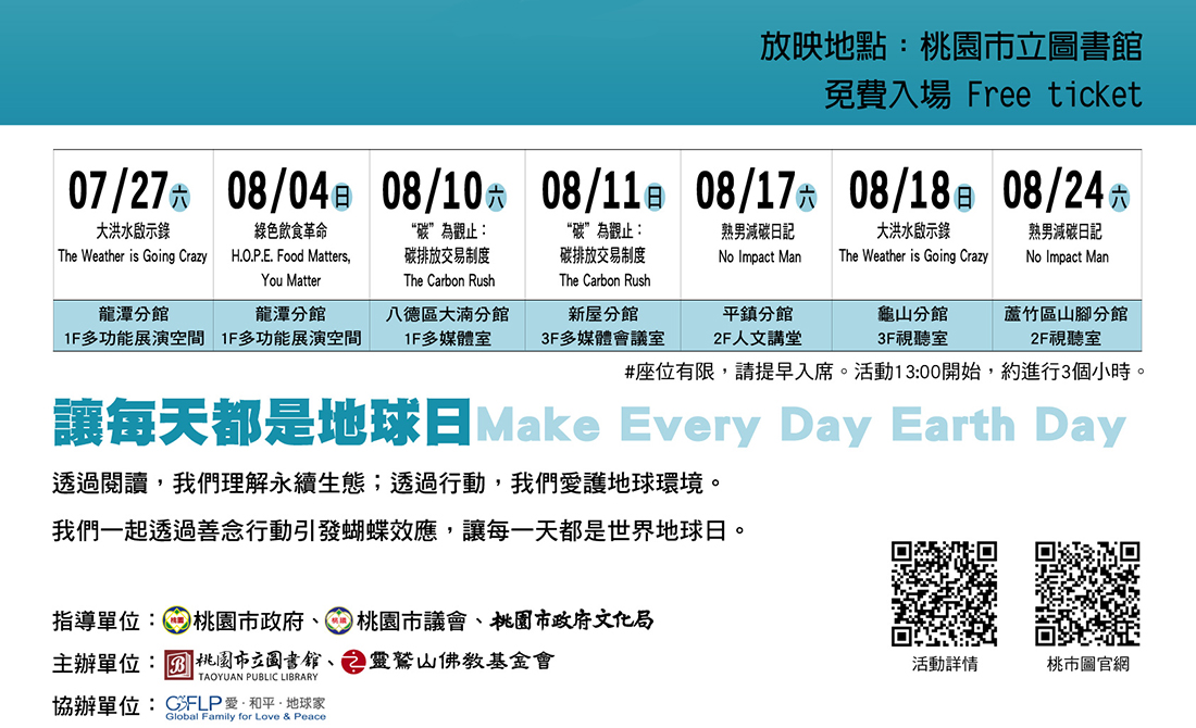 零碳排,空氣污染,生態危機,氣候變遷,碳排放,愛地球文化講堂,環保電影,靈鷲山