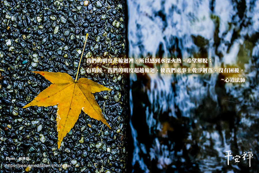 明度,禪修,輪迴,心道法師,解脫,精神,善惡,