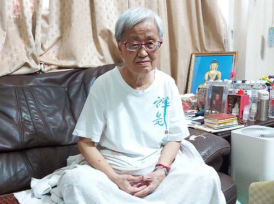 心道法師,禪修,委員,寺廟,佛法,老菩薩,周艷玉