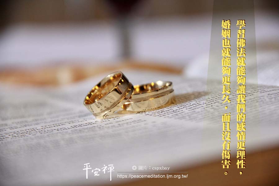 心道法師,婚姻,感情,佛法,理性