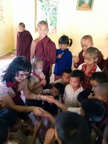 緬甸志工,教育,顏妙桂,新冠肺炎疫情,讀書會,弄曼沙彌學院,慈善,緬麗