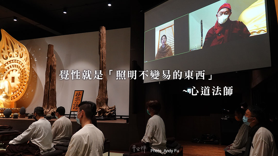 廿一天,禪關,平安禪,坐禪,打禪,覺性,心道法師,覺照