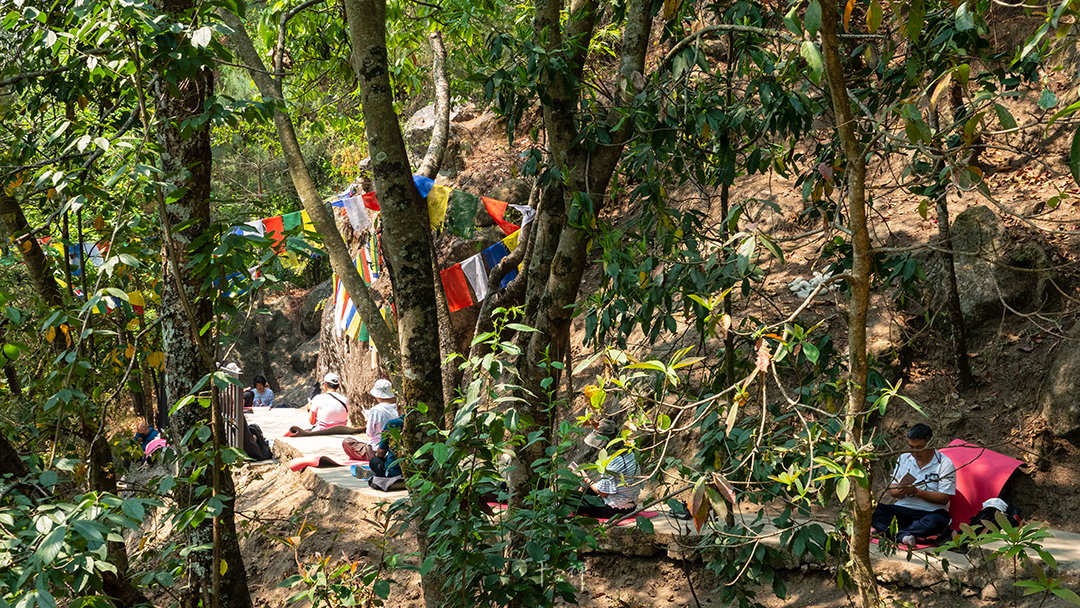 密勒日巴禪修中心,心道法師,博卡拉,蓮師閉關山洞,禪修,覺知,醫療,朝聖,旅行,平安禪