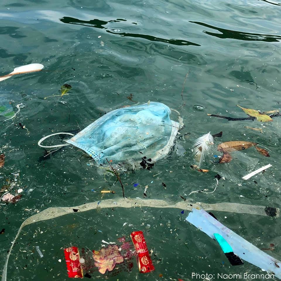 口罩,行政院環保署廢管處,新冠病毒肺炎疫情,自然生態,