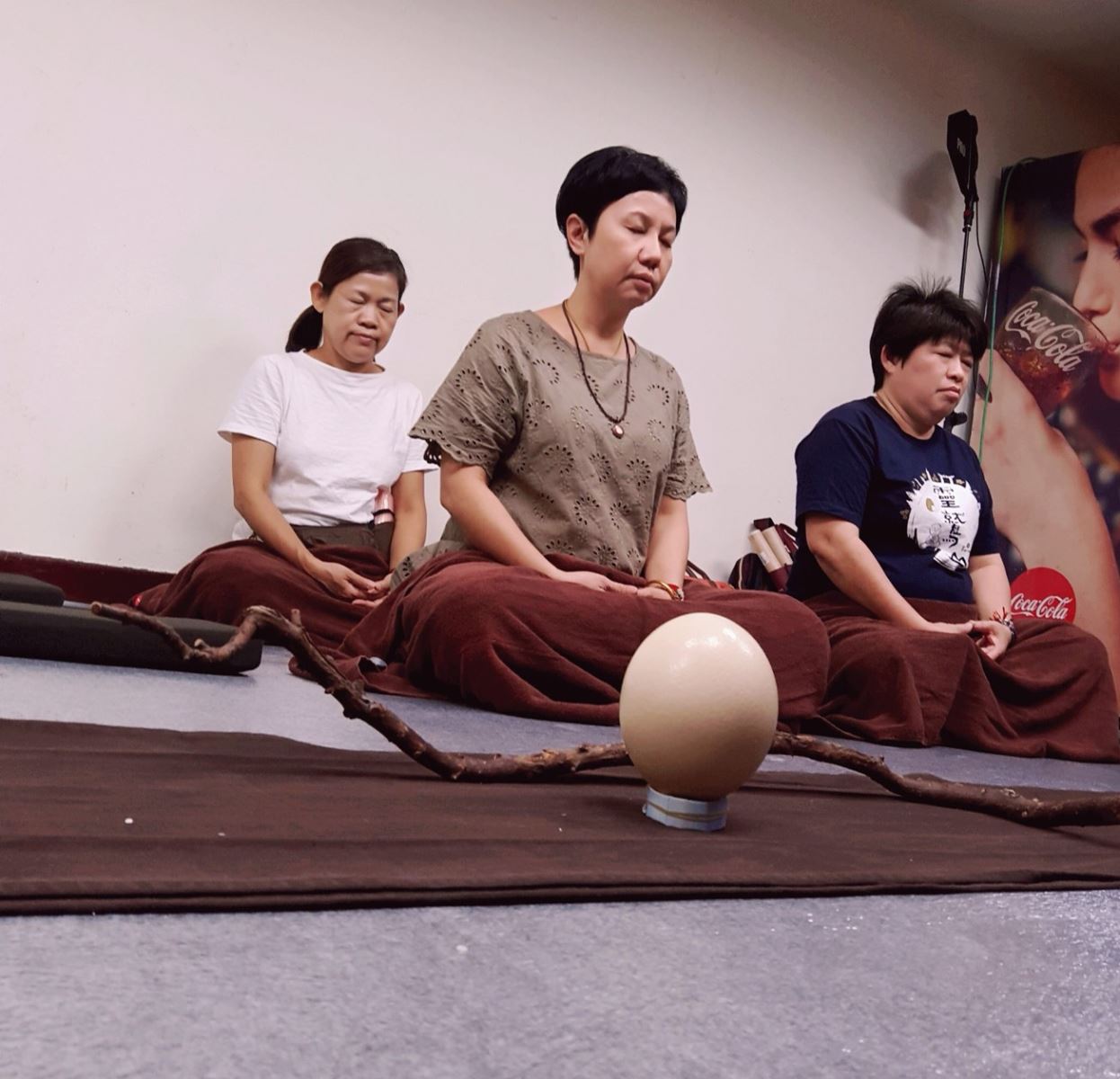 靈鷲山水陸,禪修,聆聽寂靜,坐禪,讓心回家