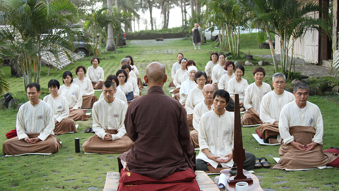 靈鷲山 心道法師 平安禪 禪修 禪坐 芮斯