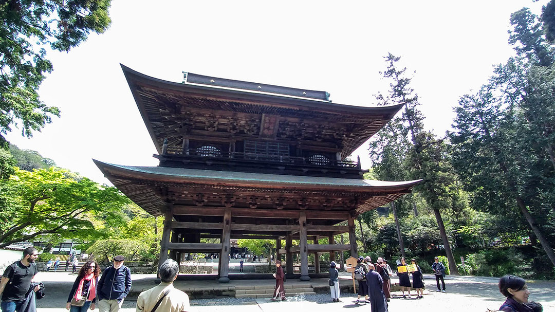 日本北鎌倉,圓覺寺,坐禪,坐禪,南宋的無學祖元禪師,蘭溪道隆禪師,莫煩惱,圓覺經,平安禪